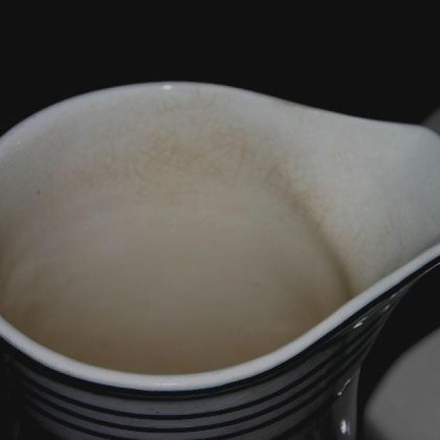 Jugendstil Wasch-Krug wunderschön, mit blauem Dekor