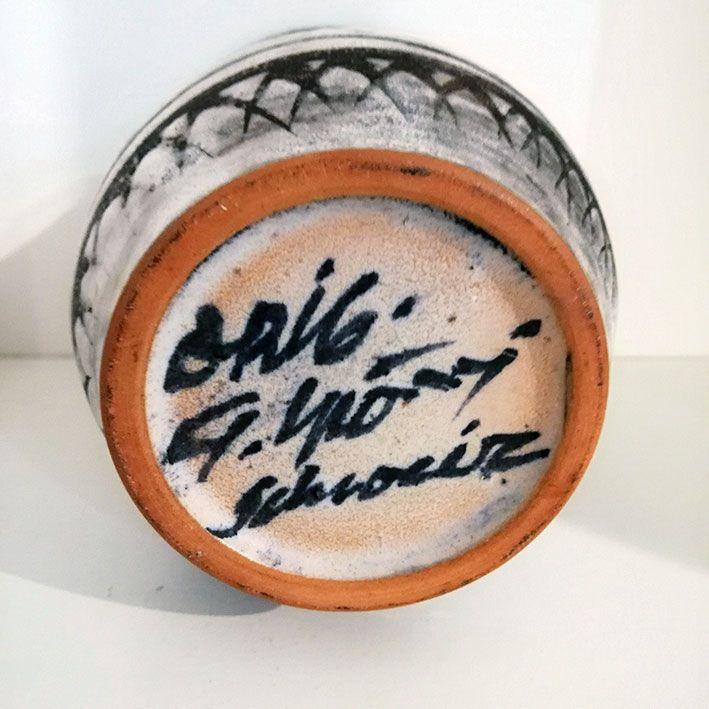 Spoerri Original Ziegler-Vase Marke