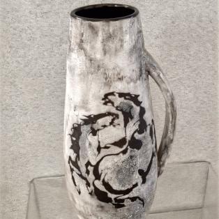 Vase Gustav Spörri Original Pferdesujet