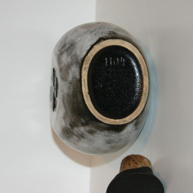 Ziegler Keramikflasche Kreuz religiös