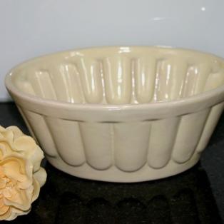 alte Puddingform Keramik antik vintage - rar