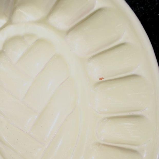 alte Puddingform Keramik antik vintage - rar