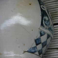 Westerwälder Henkelkrug gross - speziell