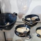 Keramik Dessertset Kunstkeramik einzigartig