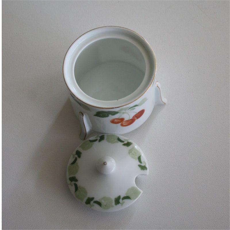 Tassen-Set Rosenthal Jugendstil, Kirschen