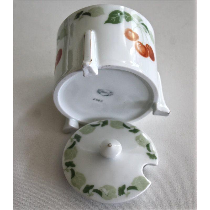 Tassen-Set Rosenthal Jugendstil, Kirschen