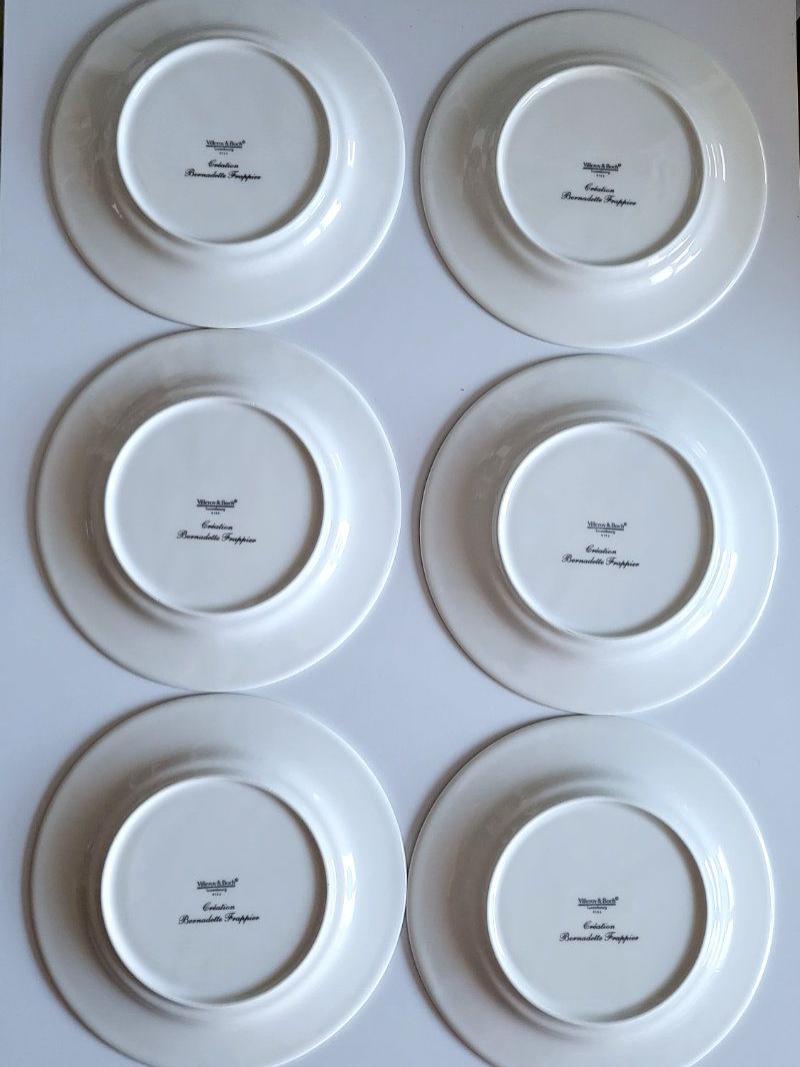 Tellerdesign Weingüter / Création von Bernadette Frappier für Villeroy & Boch Luxemburg