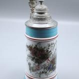 Humpen mit Lithografie im Stand