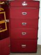 grosser Schrankkoffer in top-Zustand vintage Innereien