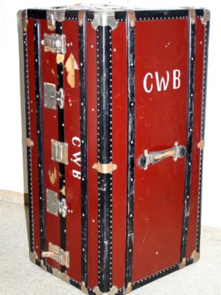 grosser Schrankkoffer in top-Zustand vintage, einmalig im Zustand