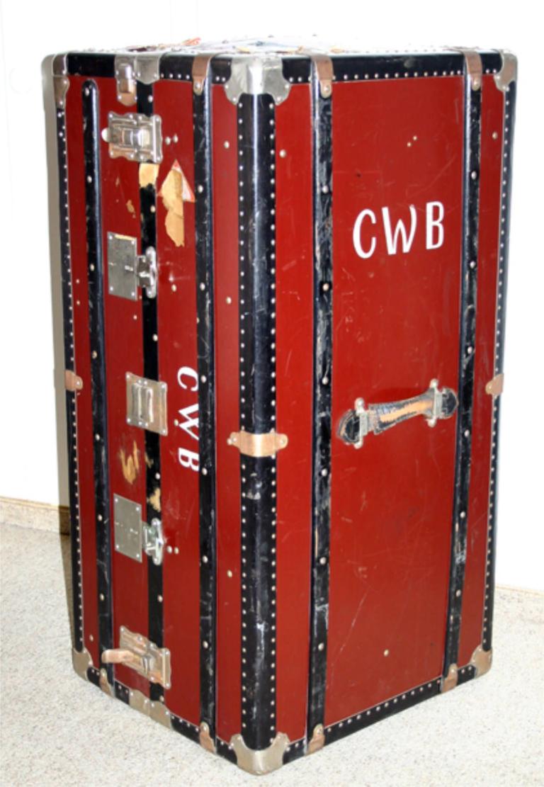 grosser Schrankkoffer in top-Zustand vintage, einmalig im Zustand