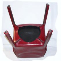 CAB Bellini Sessel Leder, bordeaurot