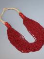 Vintage Halskette, vintage Schmuck, Korallenkette