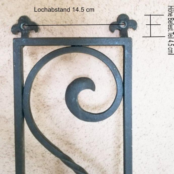 Schmiedeisengitter - Fenstergitter Blumenhalter