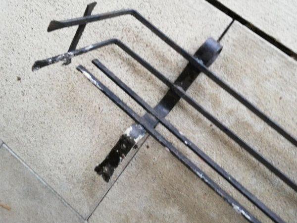 Schmiedeisen Blumenhalter für Fenster