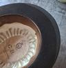Melone, Bowler vintage, Gr. 56