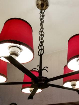 Wohnzimmer Deckenlampe Schmiedeisen