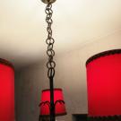 Schmiedeisen Deckenlampe